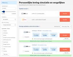 hypothecaire lening simulatie fortis