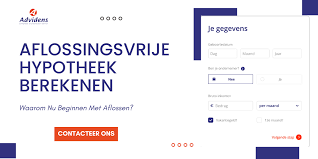 hypotheek per maand berekenen