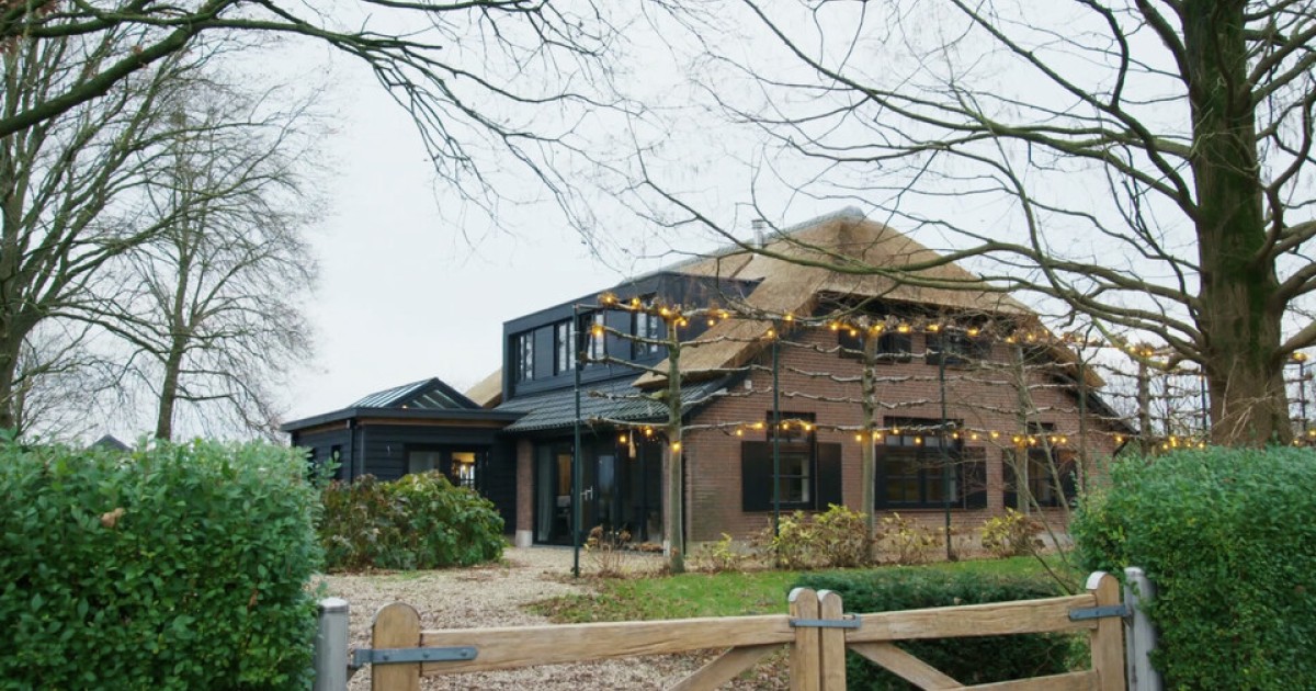 oude verbouwde boerderijen