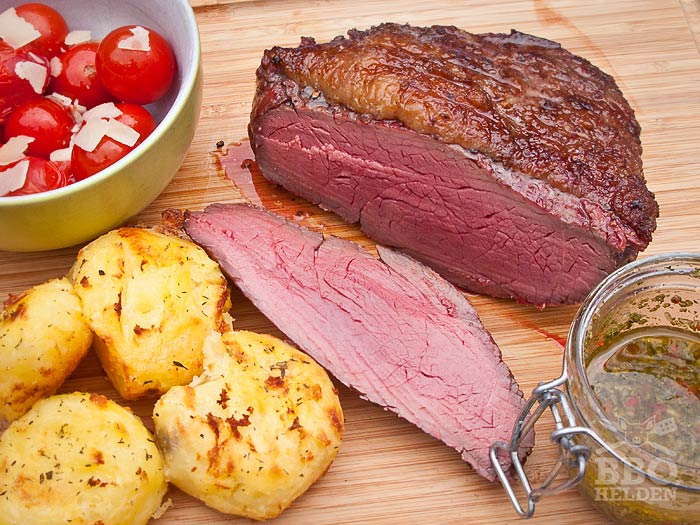groot stuk rundvlees bbq